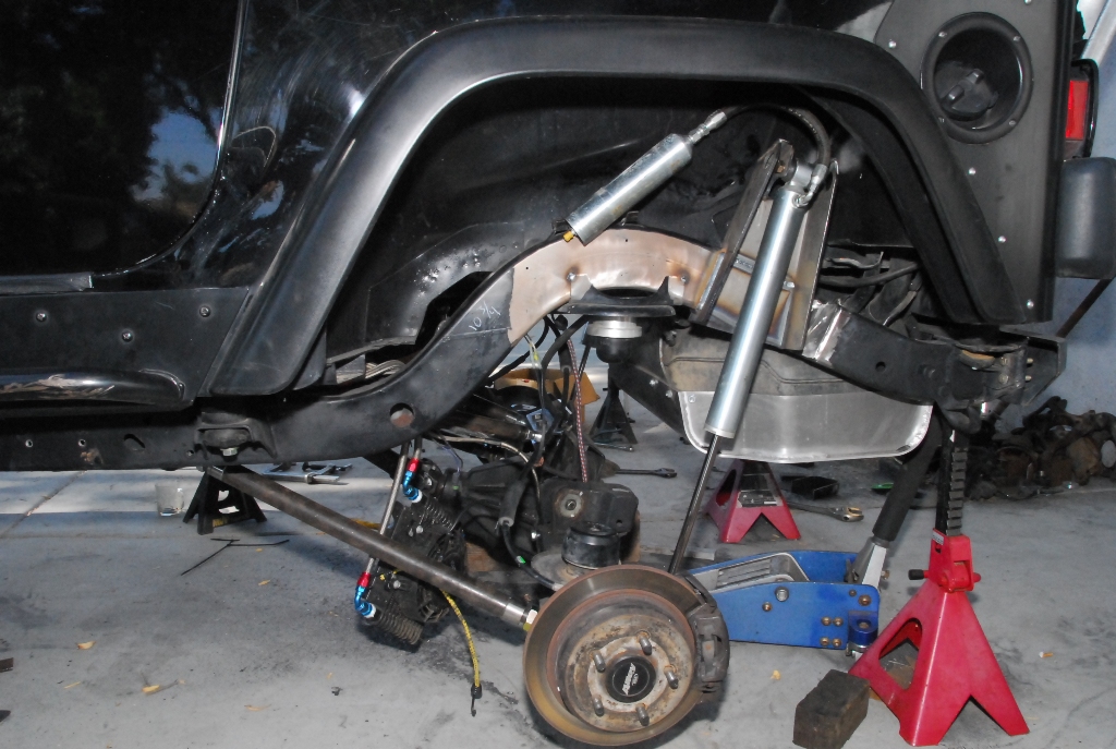 Jeep Tj Rear Shock Relocation Kit